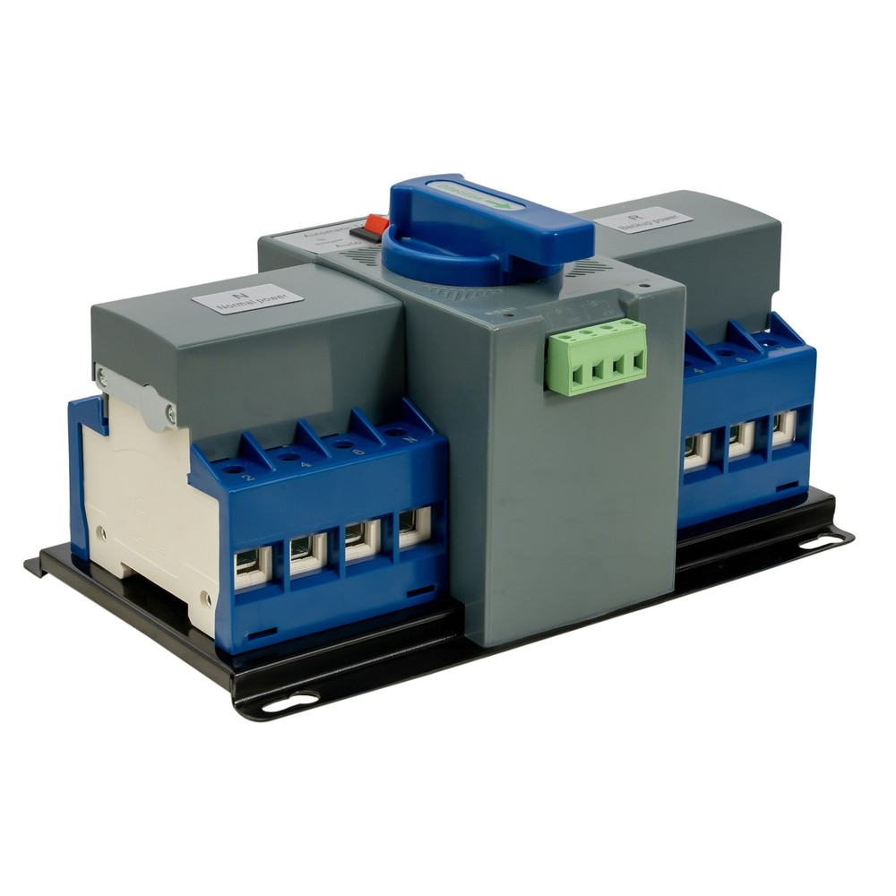 4P Dual Power Automatic Transfer Switch ATS CB level M6 Mini Change-over Switch