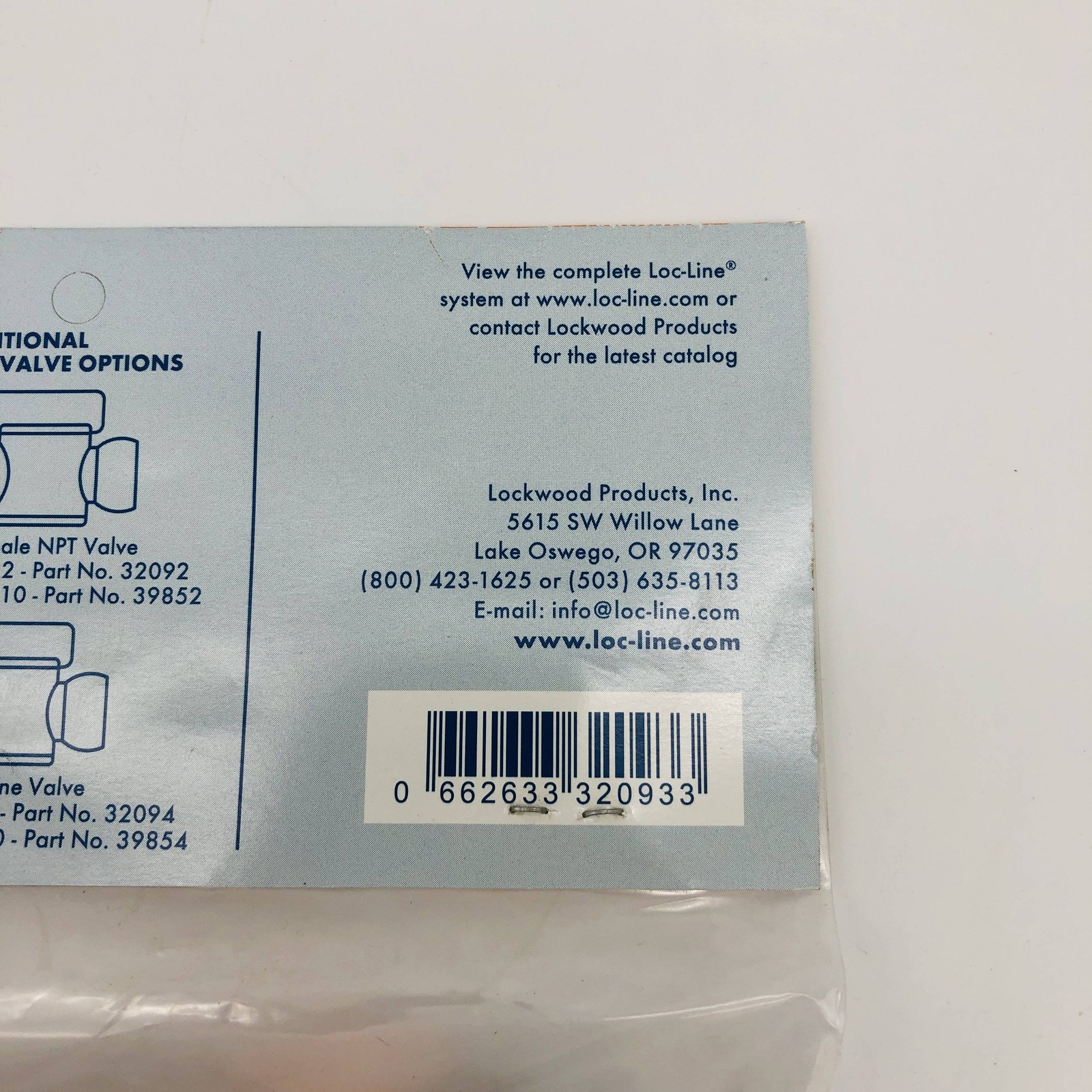 Loc-Line 32093 NPT Valve 1/2" Female Coolant Hose Component Acetal Copolymer 2pk