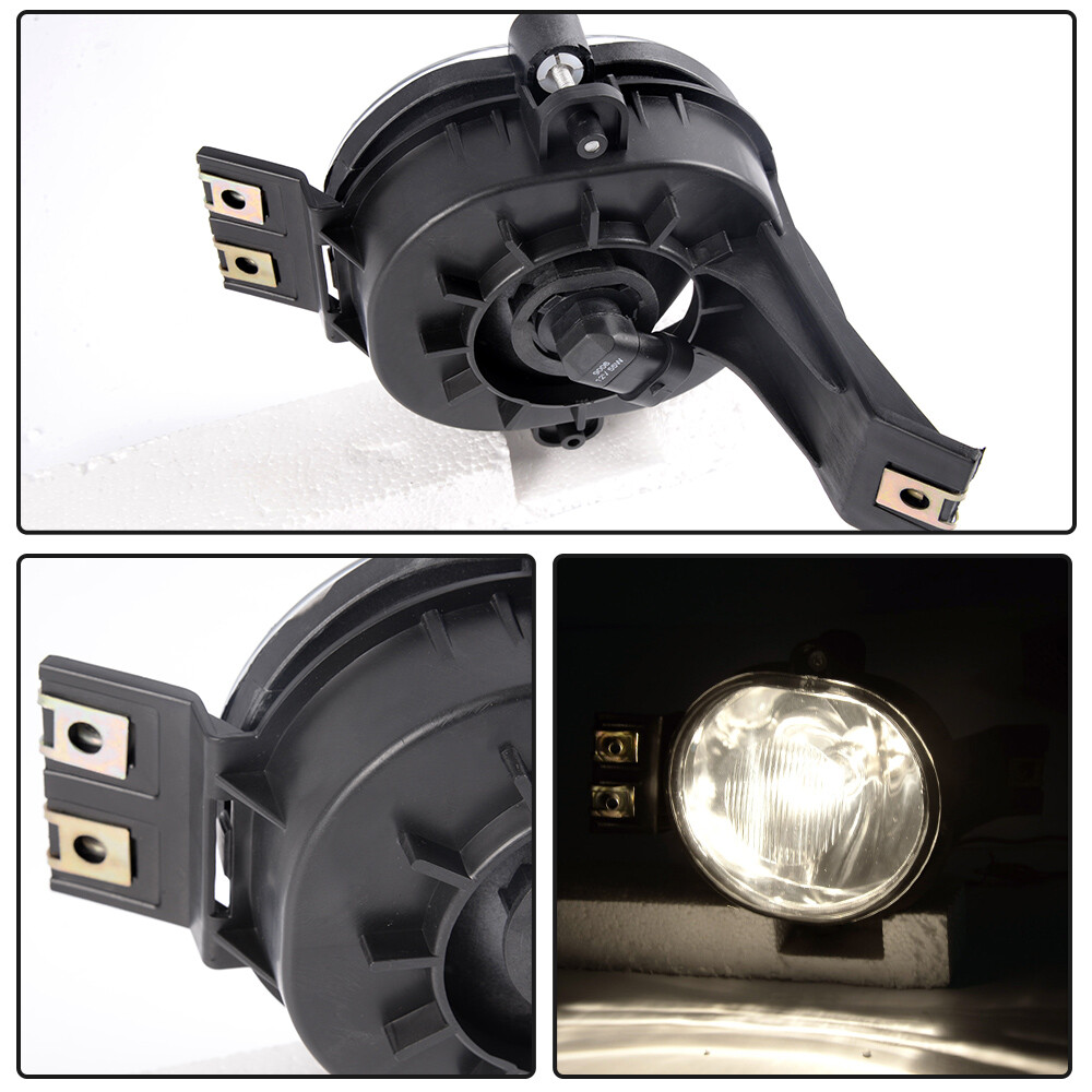 Fit For 02-08 Dodge Ram 1500/2500/3500 04-06 Dodge Durango Clear Fog Lights Pair