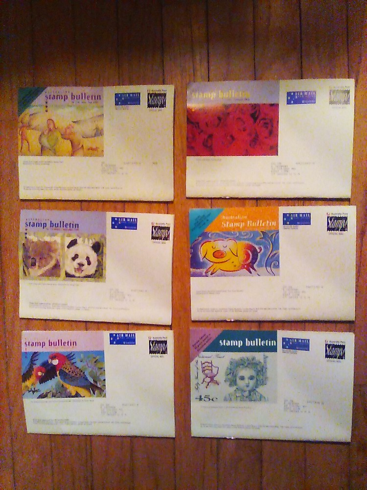 The AUSTRALASIAN STAMP CATALOGUE 1982 & AUSTRALIAN Stamp Bulletin 1994-1995 nm