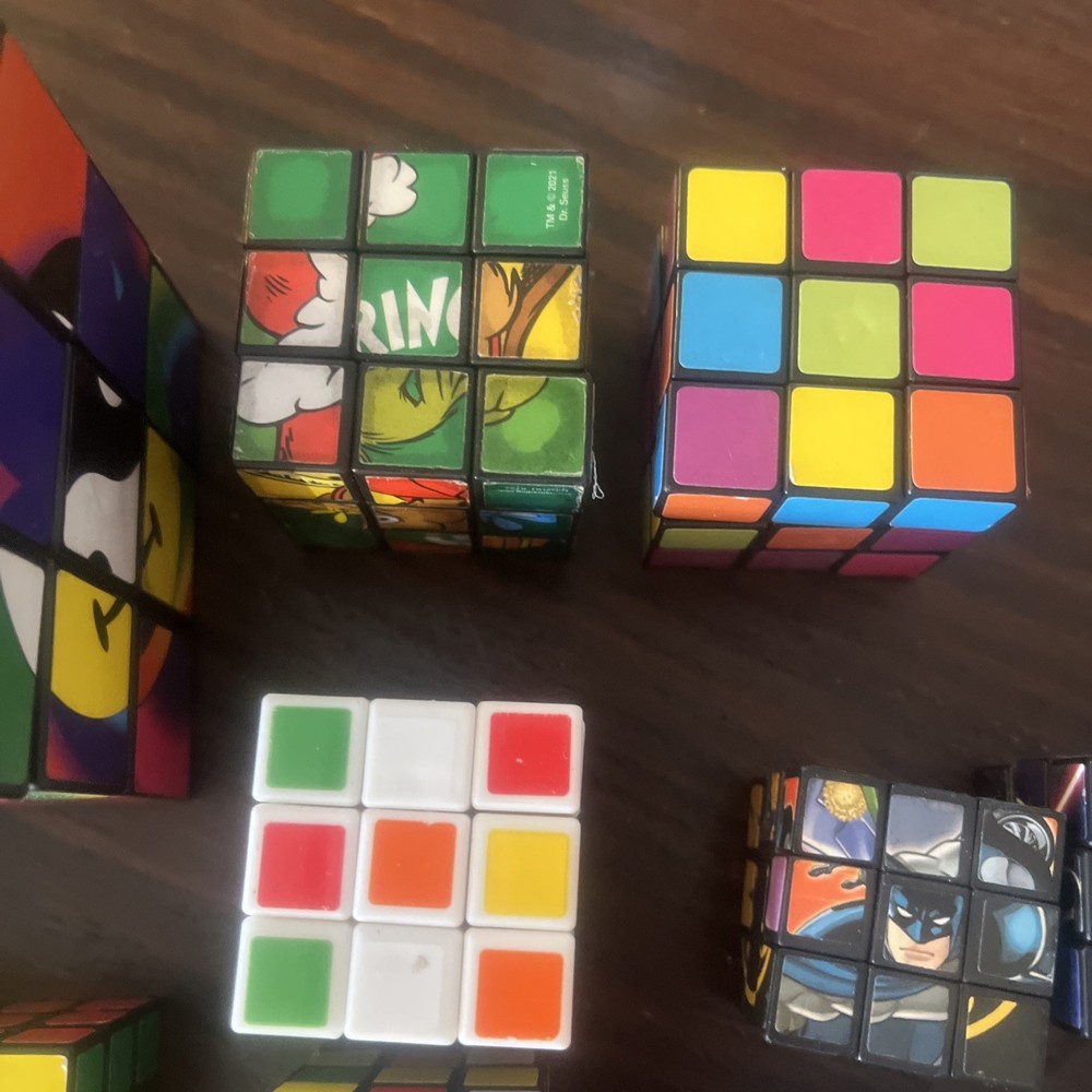 29 Piece Rubik’s Cube Lot Collection Set