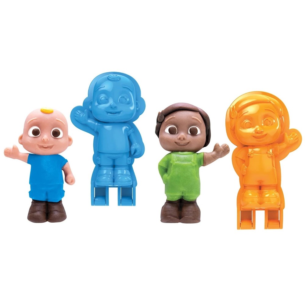 CoComelon: Mold & Play School Bus Softee Dough Kit