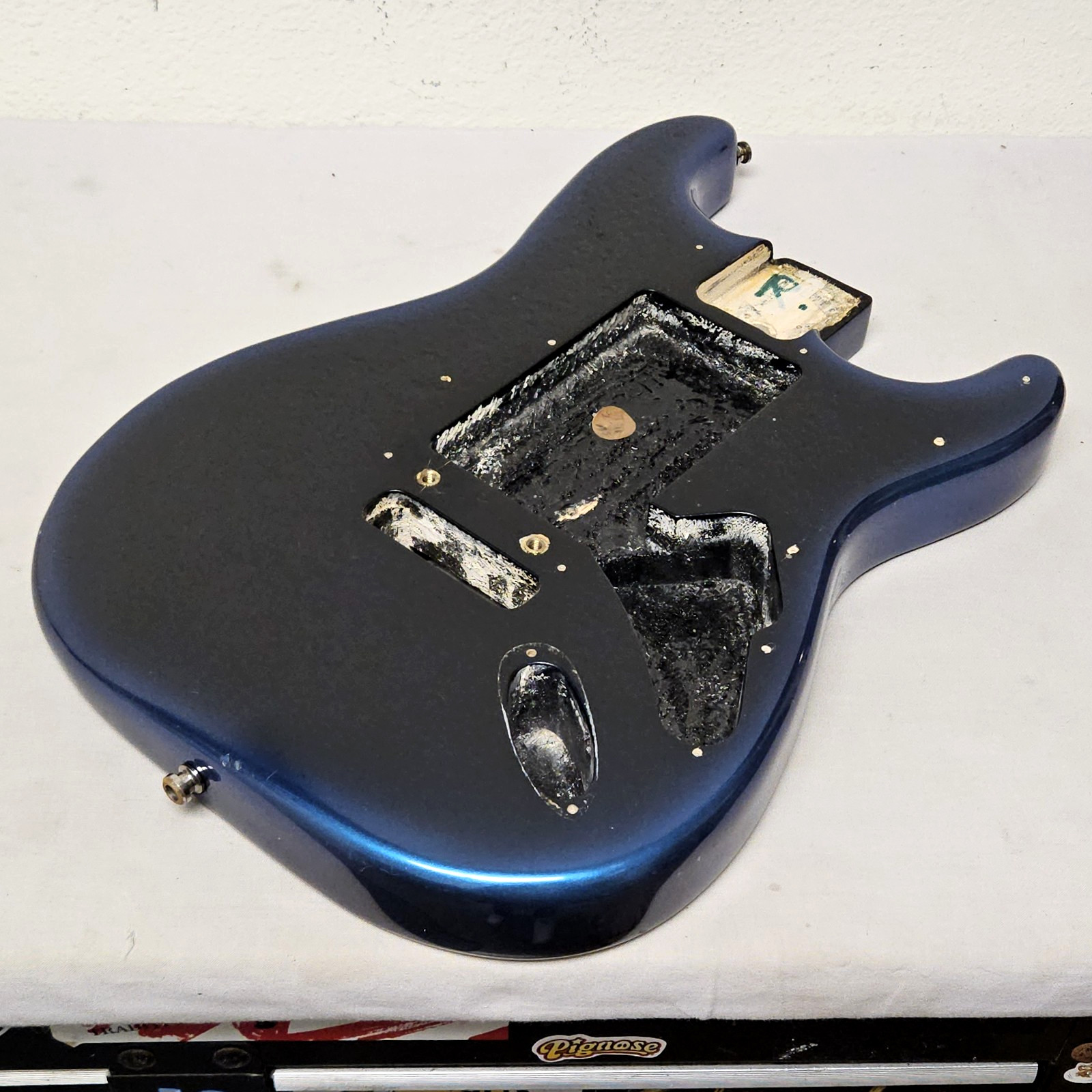 1993 Fender USA Strat Plus Body Blue Pearl Burst - American Electric Guitar 90s