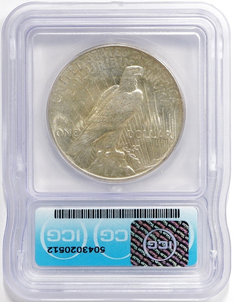 1926 (P) Peace Dollar ICG MS-65