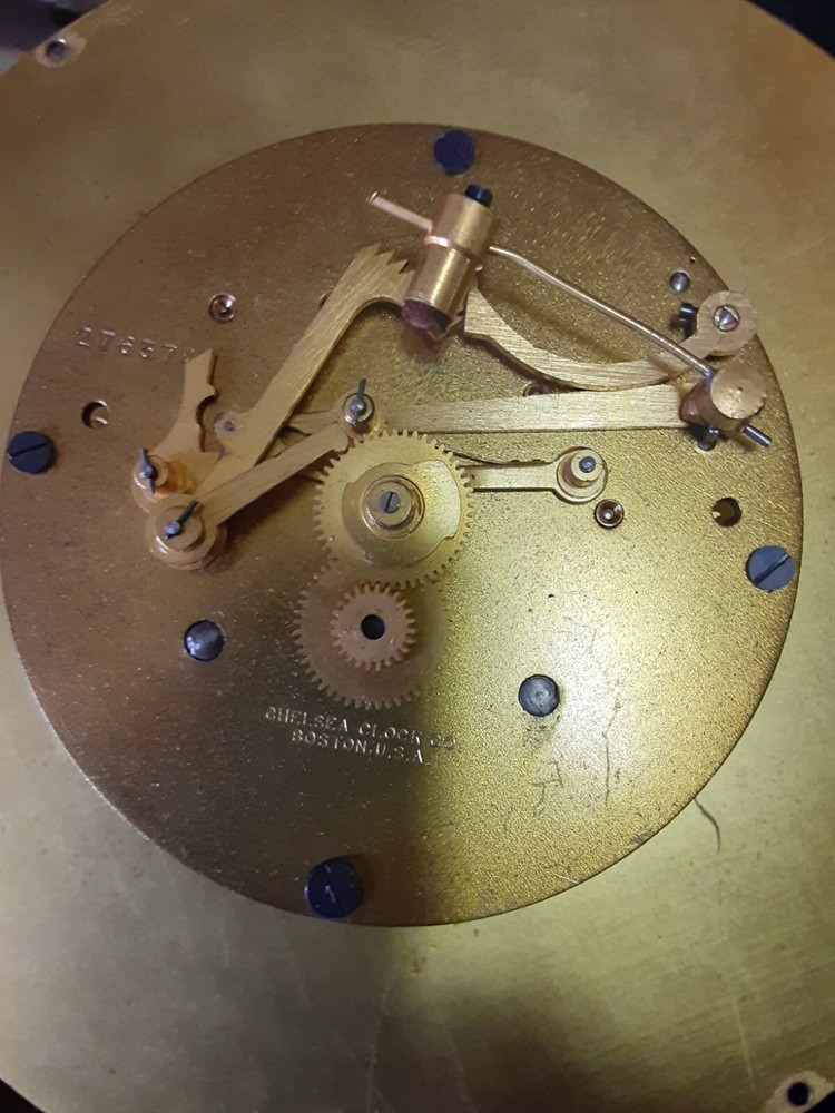 Chelsea Ships Bell Clock 8"