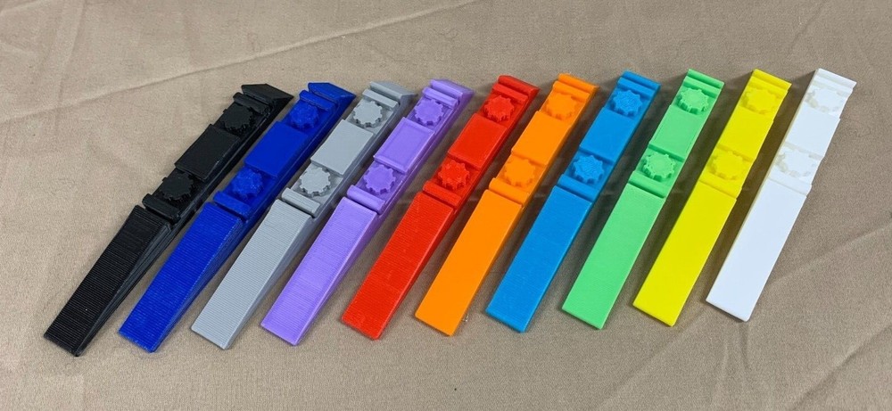 Precision Sanding Sticks Assorted Colors PLA Plastic Hobby Modeling Finishing