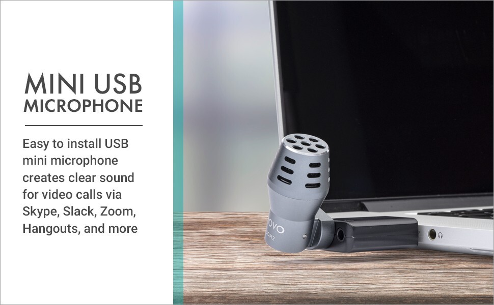 Boya BY-A100-USB Mini Omnidirectional USB Computer Microphone for PC and Mac