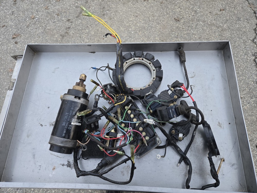 Mercury 40hp Electronics Starter Statir Coils Wire Harness Misc