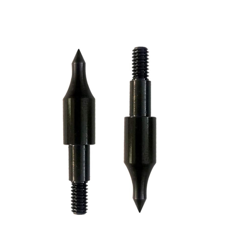 24 Pcs Steel 100 Grain Archery Arrow Field Points Field Tips - Practice