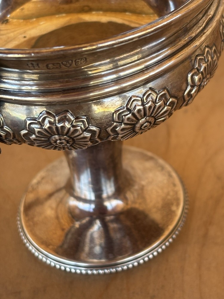 Large Sterling Silver Drinking Cup England