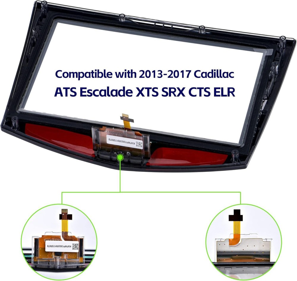 New CUE Touch Screen Display Replacement for Cadillac 2013-2017 ATS CTS ELR E...