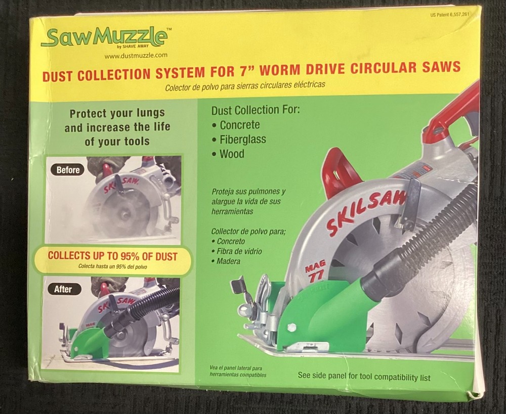 Saw Muzzle Dust collection