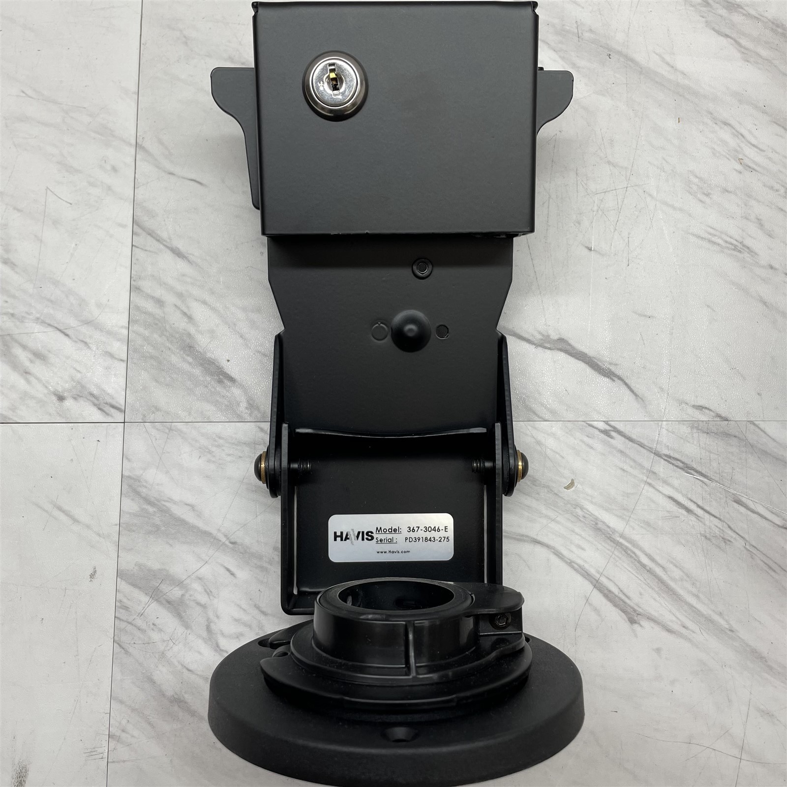 NEW VeriFone MX915 MX925 Credit Card Stand Locking Swivel Tilt w/ Key ENS Havis