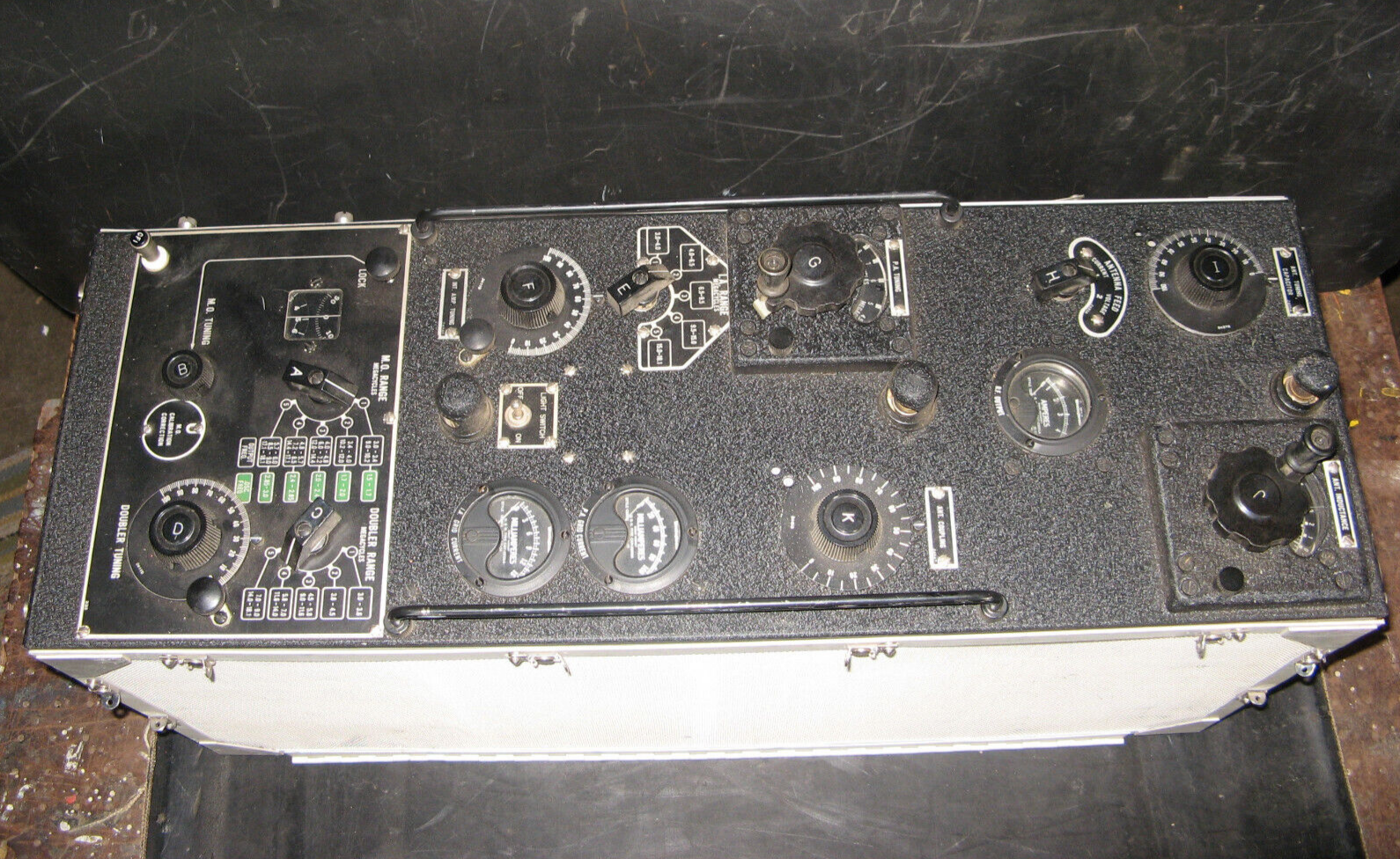 WWII WESTINGHOUSE TRW RADIO TRANSMITTER HF High Frequency CAY-52239 vintage USN