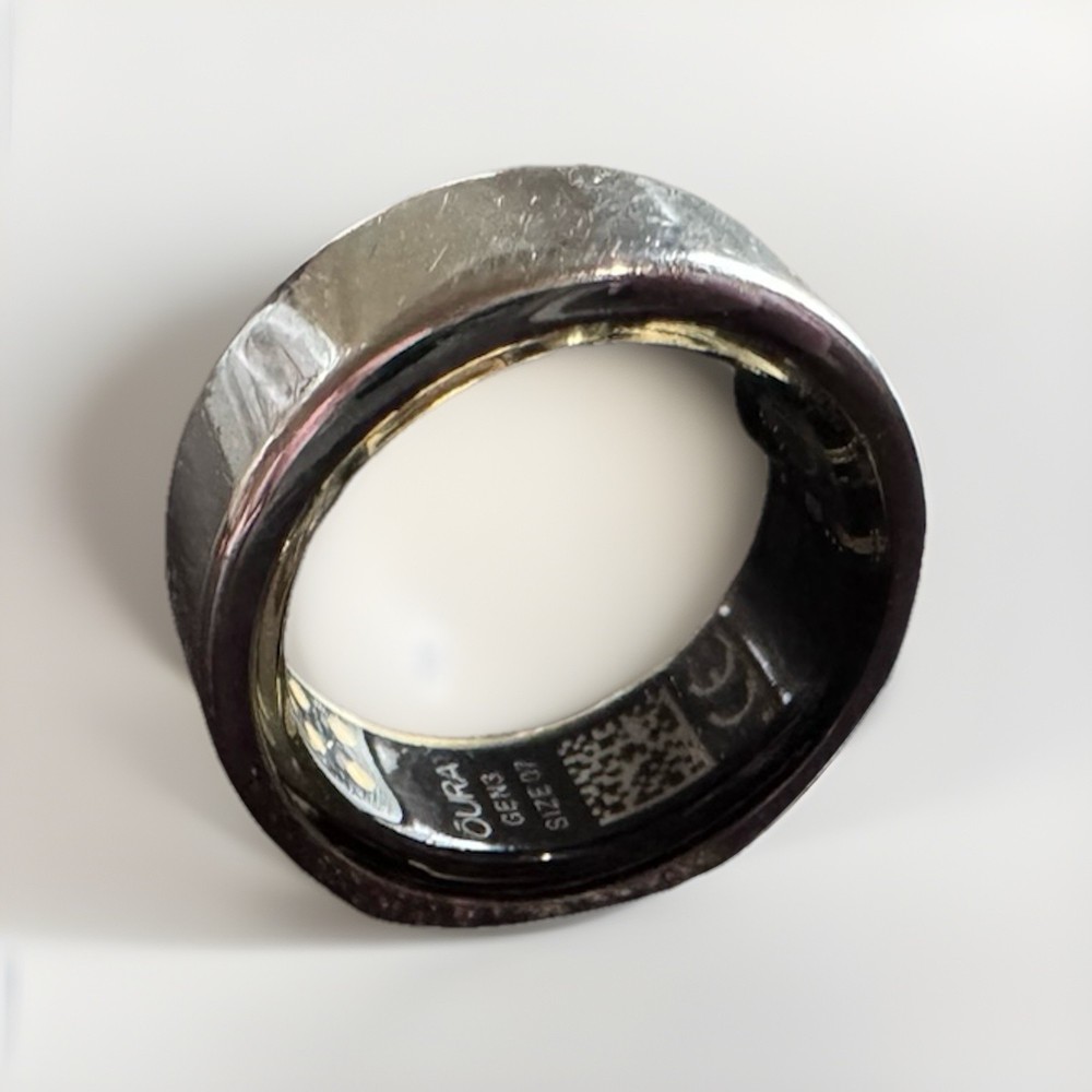 Oura Smart Ring Gen3 Horizon Activity Tracker silver, Size 7