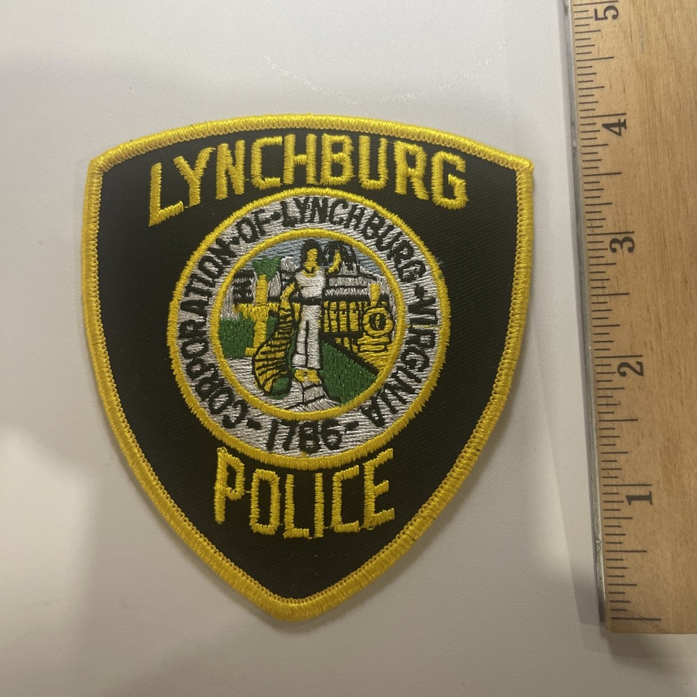 Lynchburg Virginia Police Dept Patch
