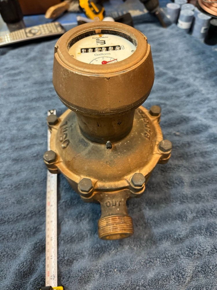 Badger 1" SO Bronze Meter