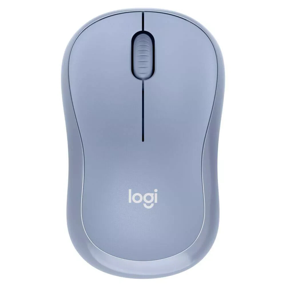 Logitech - M240 Silent Touch Bluetooth Mouse with Comfortable Shape - Blue