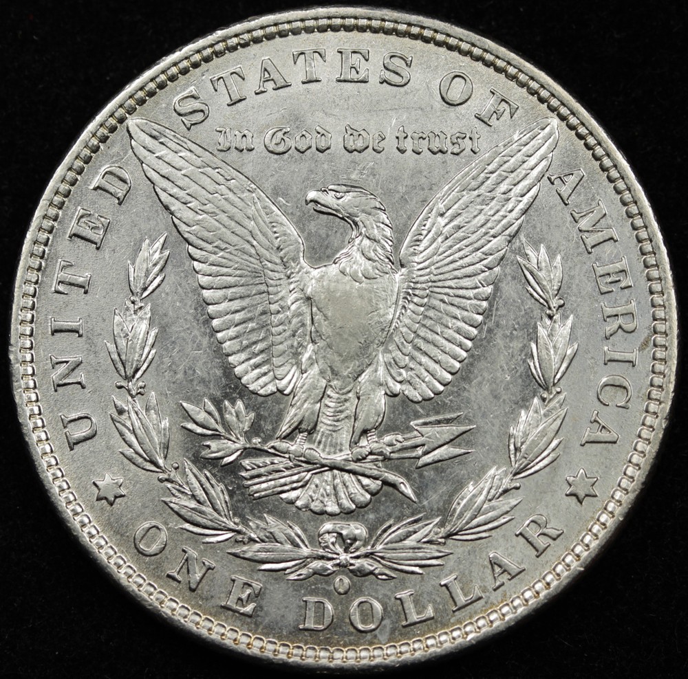 1880-o Morgan Silver Dollar. High Grade. (Inventory A)
