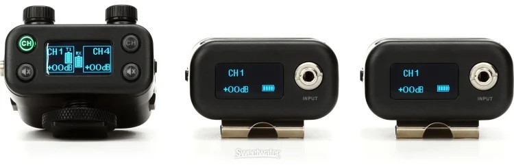 Xvive U5T2 Camera-mounted Dual-channel Wireless Lavalier Microphone System