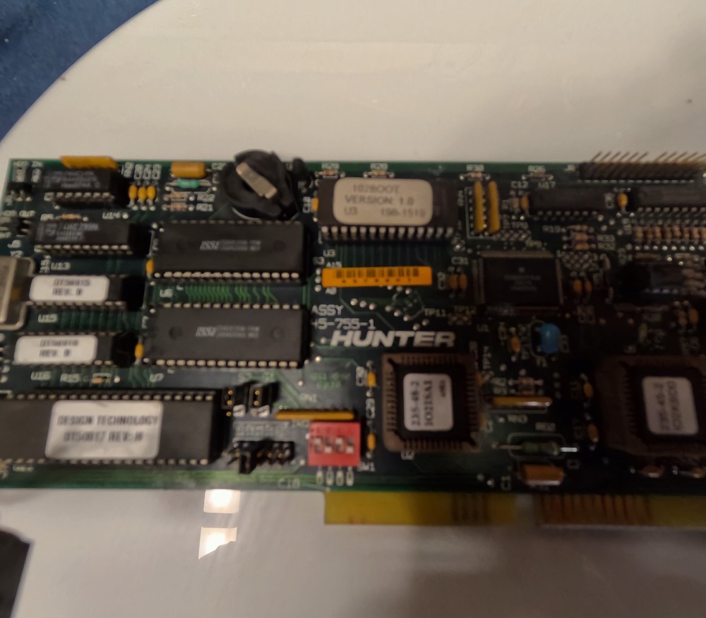 HUNTER WHEEL ALIGNMENT P611 computer board 45-755-1