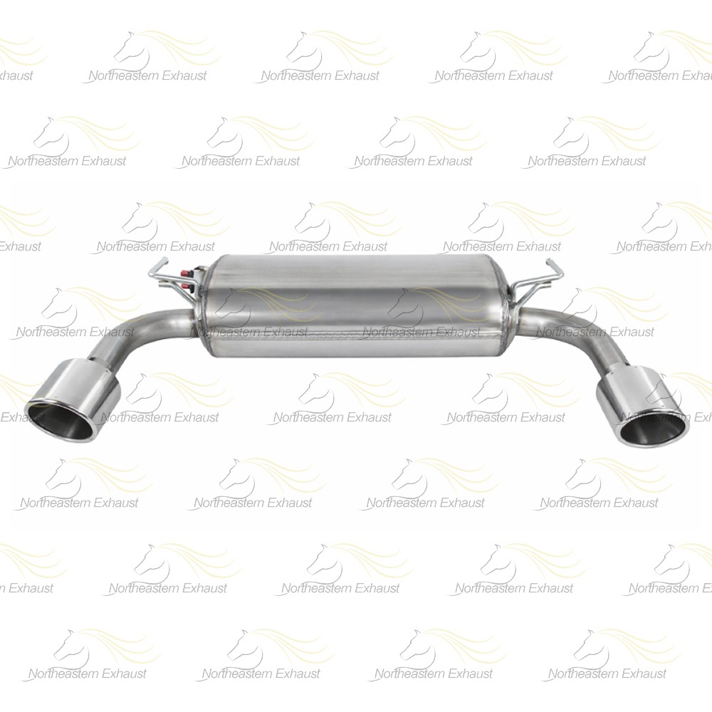 Stainless Steel Exhaust Rear Muffler fits: 2009-2012 Infiniti FX35 3.5L V6