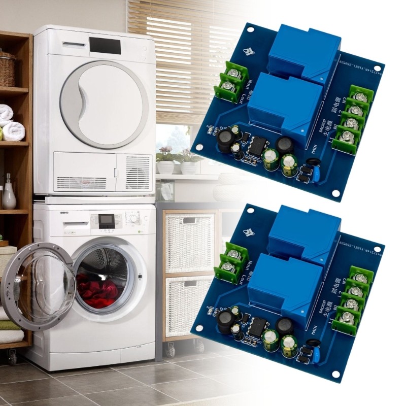 220V 30A Automatic Power Switcher Double Supply Backup Easy Installation Design