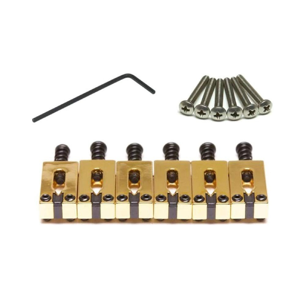 Graphtech String Saver Saddles (PG-8000-0G) Gold