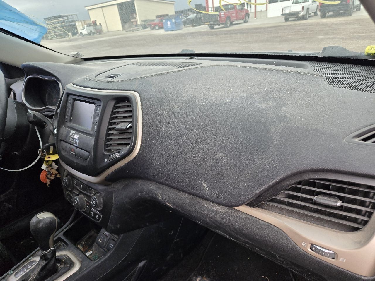 2015 Jeep Cherokee Radio Receiver 5" Display Screen w/o Satellite Radio