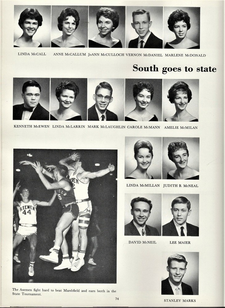 1961 "Eugenean" - South Eugene High School Yearbook - Eugene, Oregon +