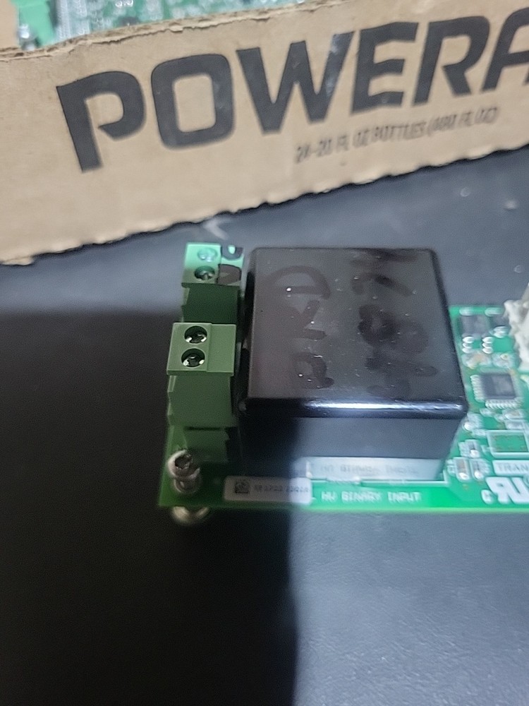 TRANE HIGH VOLTAGE BINARY INPUT CIRCUIT BOARD 6400-2695-01 RevD