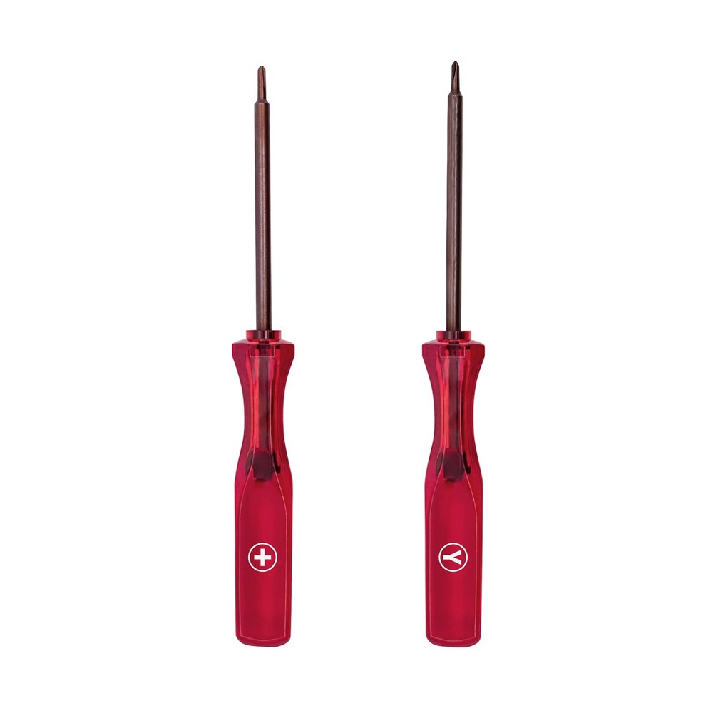 Mcbazel Tri-Wing & Screwdriver Set for N-Switch/Switch 2/Switch OLED GBA Red
