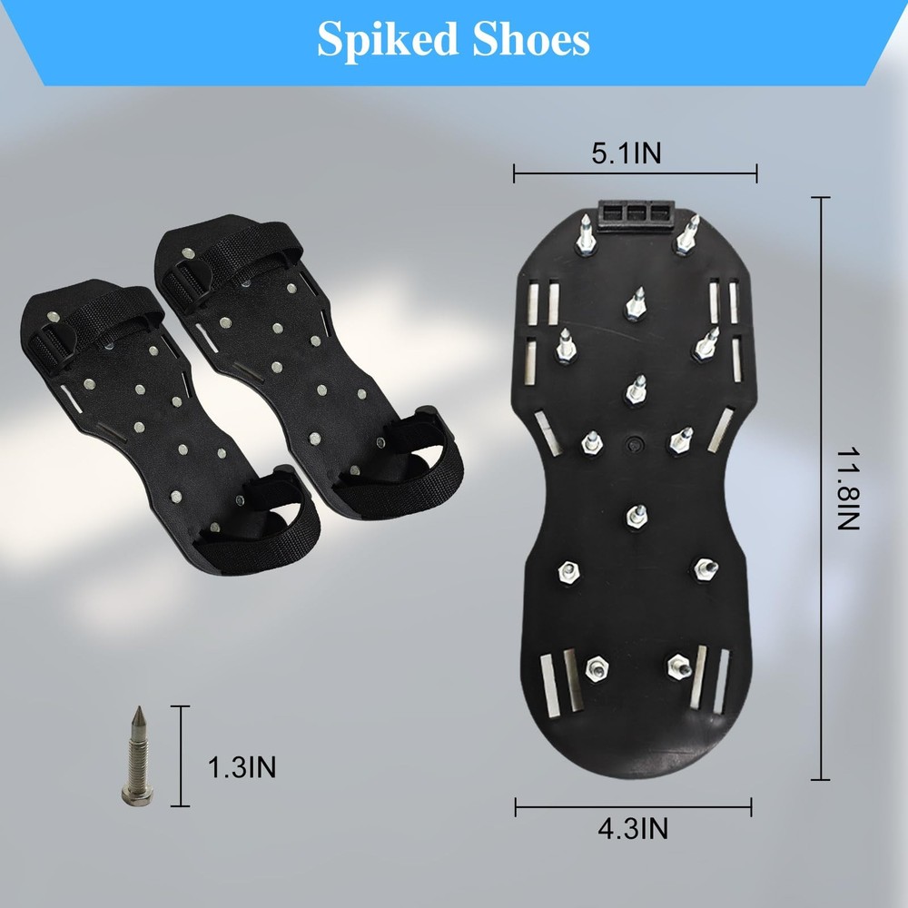 Self-Leveling Floor Tool Kit with Spiked Roller, Epoxy Floor Tools, Paint Rol...