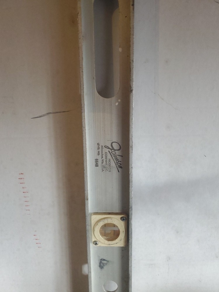 Johnson #6648 I Beam Bubble Level, 48 In