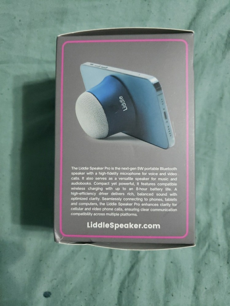 Liddle Speaker Pro Blue New