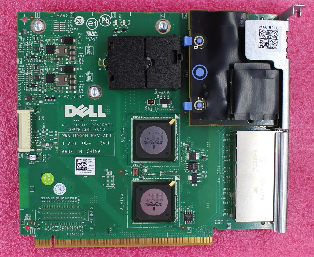 Y950P - Dell R910 USB Riser Board