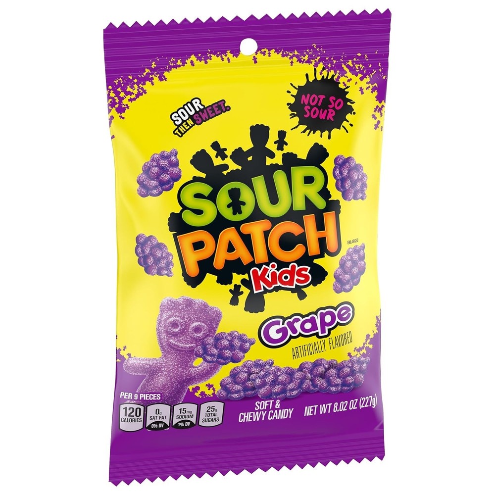 Grape Soft & Chewy Candy, 8.02 oz