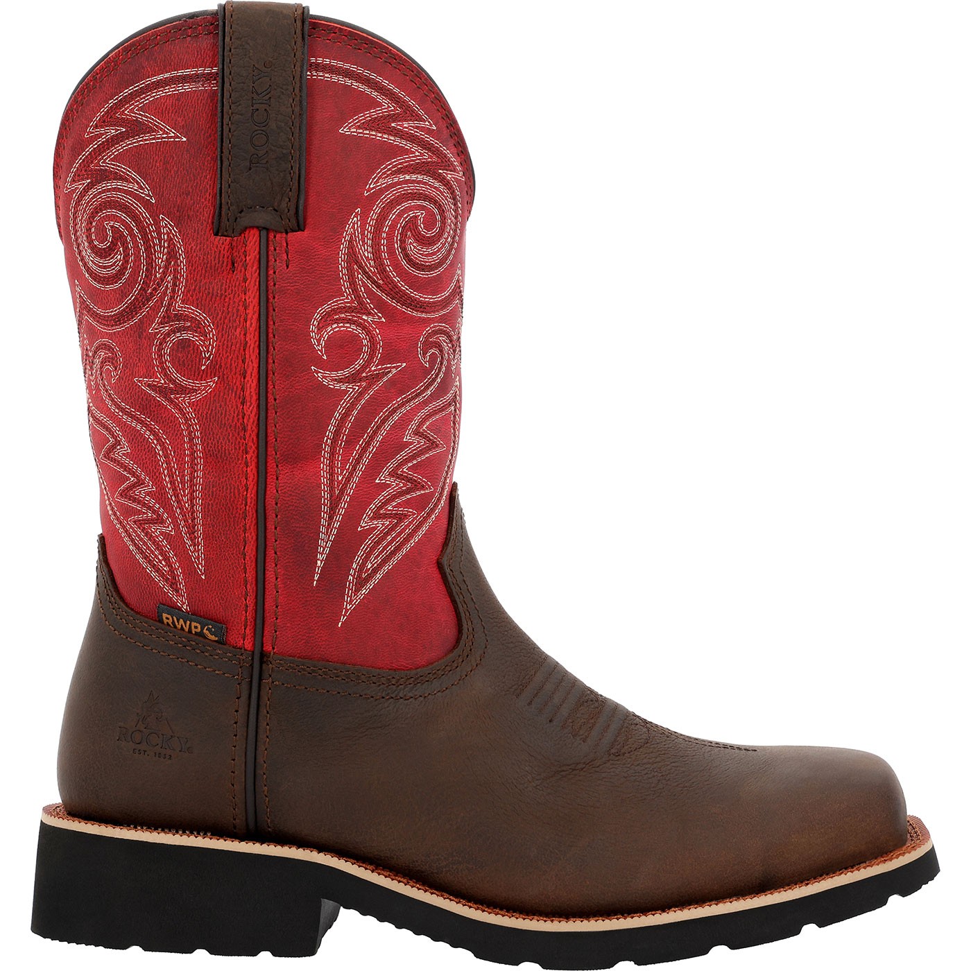 Rocky Women’s MonoCrepe 11” Waterproof Western Boot, New