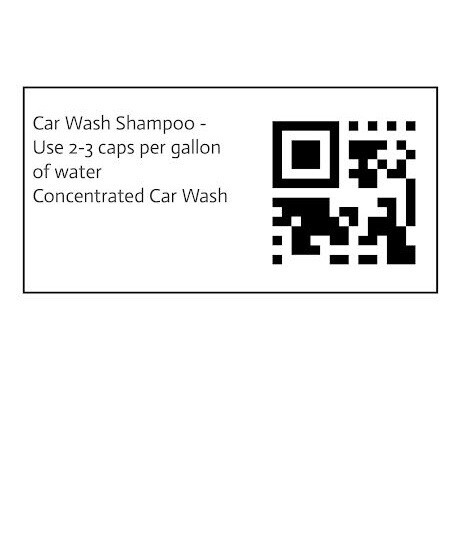 Car Wash Shampoo - Concentrated Formula Raw Cool Blue