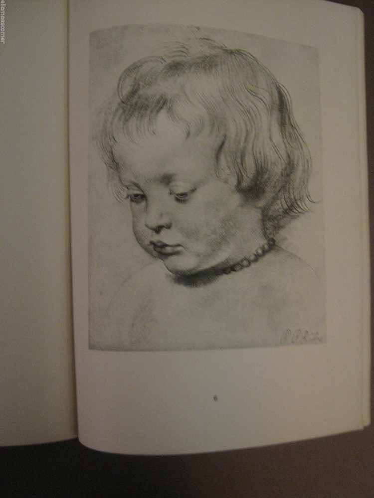 Great Master Drawings Booklet Rubens 1925