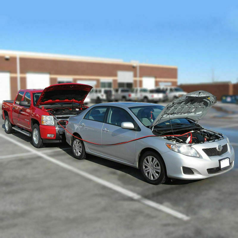 30ft Commercial Booster / Jumper Cables 1200 Amp 1Ga, Quick Connect