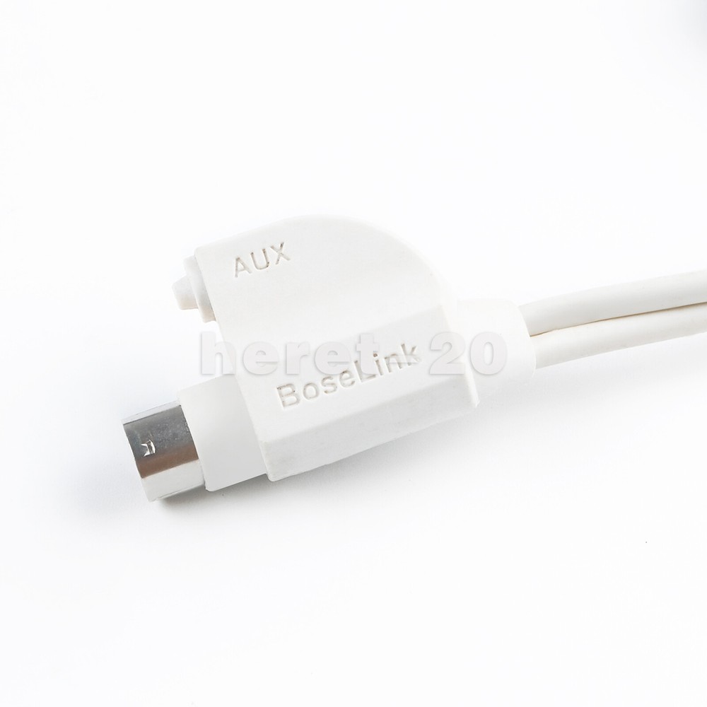 Bose-Wave Music System Multi-CD3 CD Changer Accessory BoseLink 9 Pin Cable White