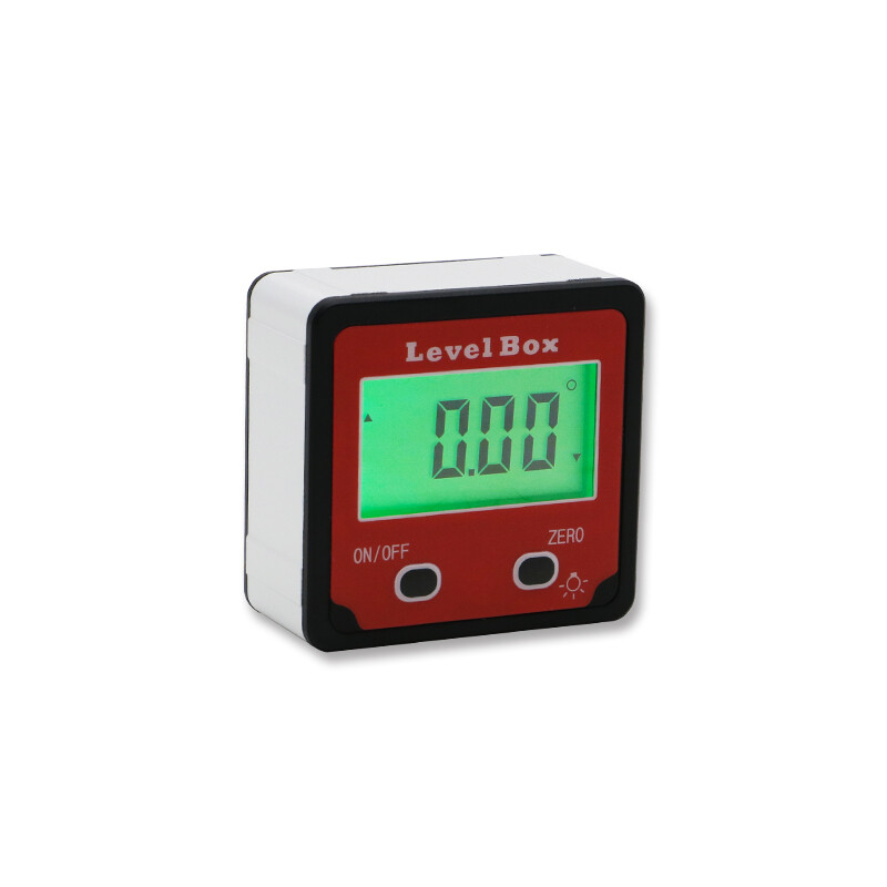 Digital LCD Protractor Box Magnetic Level Gauge Inclinometer Angle Finder Meter