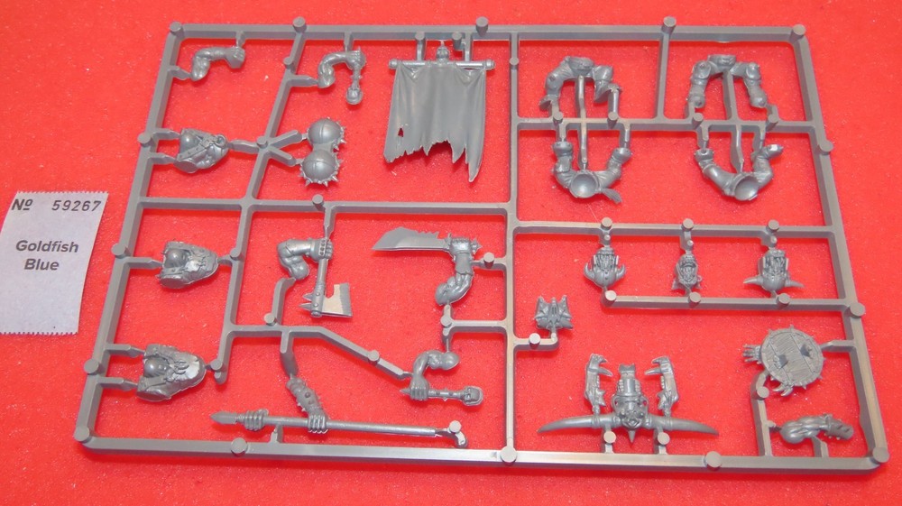Games Workshop Warhammer Orcs Orc Boyz Mob Command Sprue New Plastic Bits Boss