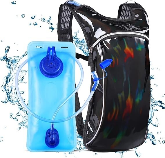 Hydration Pack,Hydration Backpack with 2L Hydration Bladder Lightweight Insulati