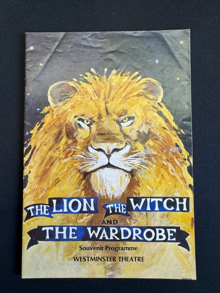 c.1984 The Lion The Witch and The Wardrobe Programme (Westminster Theatre)