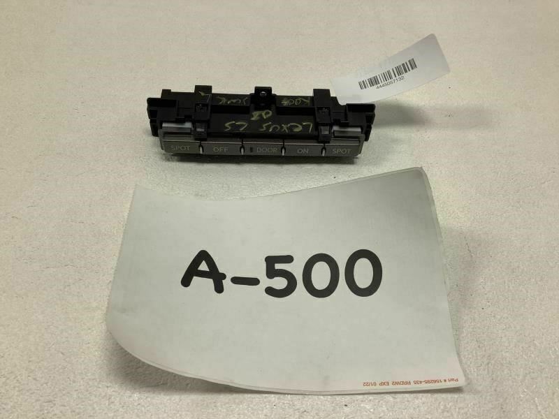 2007 LEXUS LS460 OVERHEAD CONSOLE ROOF SWITCH OEM+