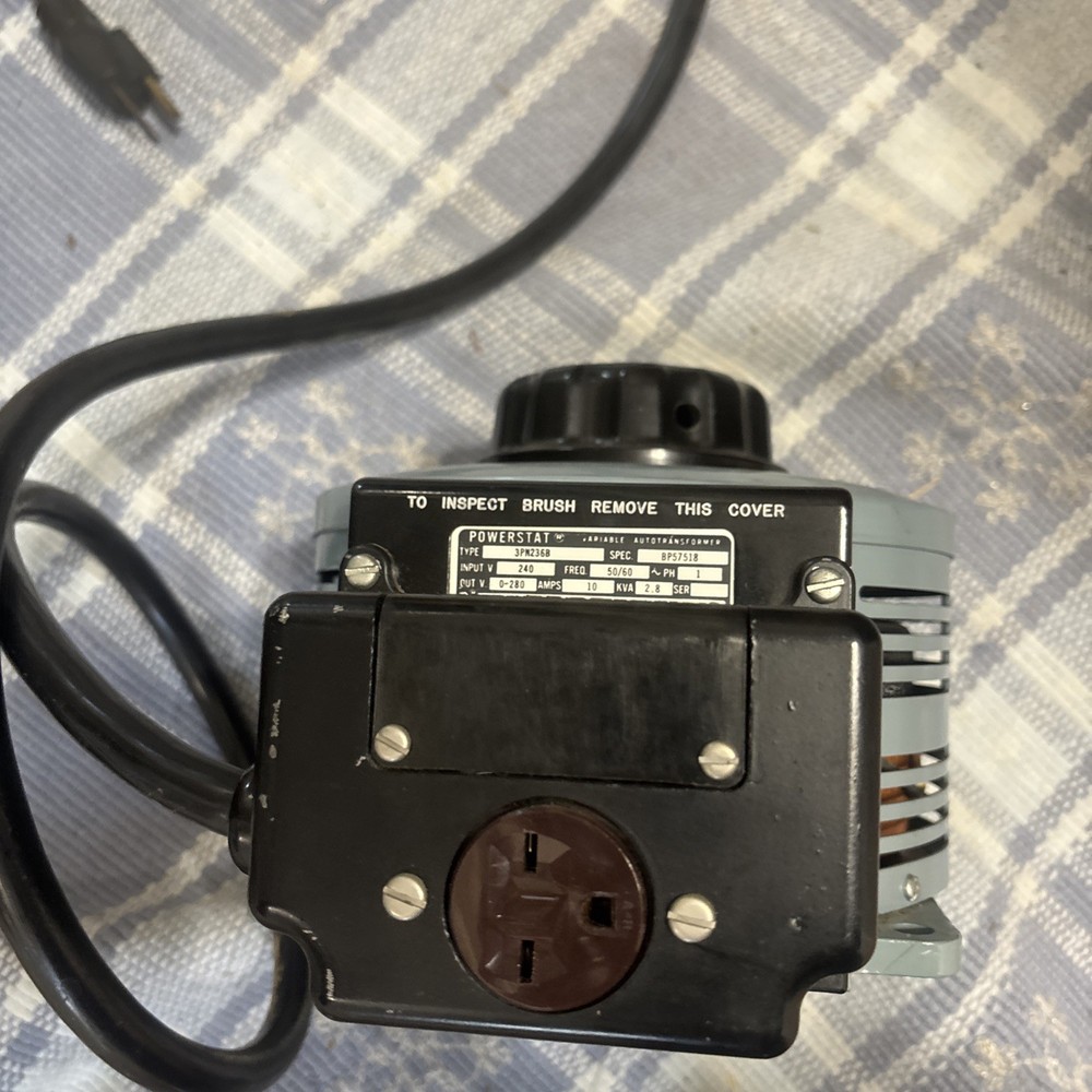 Superior Electric Powerstat variable autotransformer