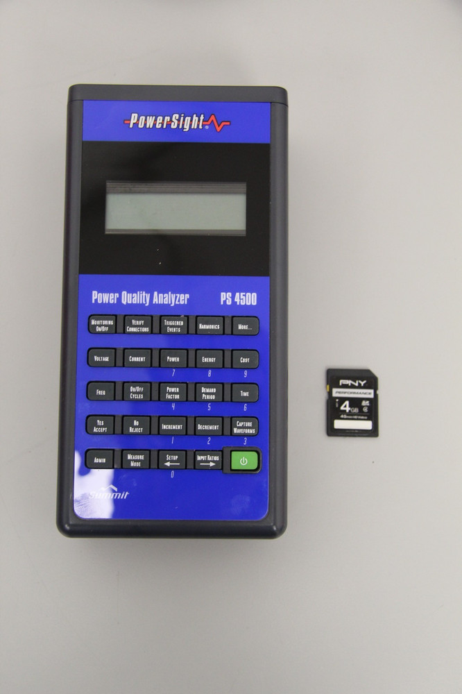 Summit Technology PowerSight PS4500 Power Quality Analyzer With 4 eFX6000 Probes