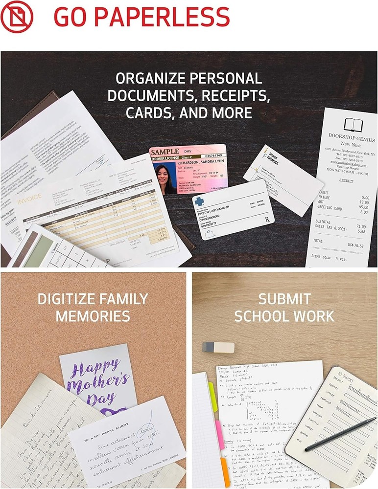 imageFORMULA R10 - Portable Document Scanner, USB Powered, Duplex Scanning, Docu